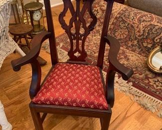 #14	Chippendale children's arm chair	 $75.00 
