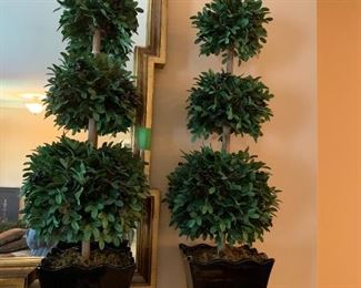 #26	Set of 2 topiary trees 29"	 $30.00 
