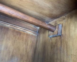 #65	Large 6 drawer 2 door wardrobe 54x26x96	 $400.00 
