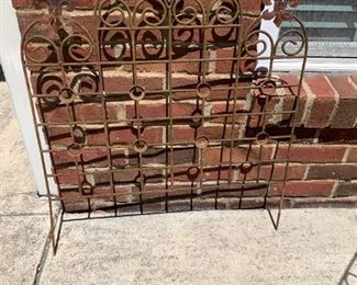 #114	Metal Plant Climbing Piece   24x27	 $20.00 
