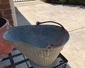 #115	Aluminum Coal Bucket - 10" Tall	 $20.00 
