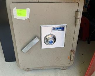 #133	Sentry Safe - w/combo - Interior Meas.   15x12x11D  (as is rust) Fireproof	 $100.00 
