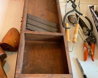 #138	Wood Kitchen Mandolin - Rusty	 $25.00 
