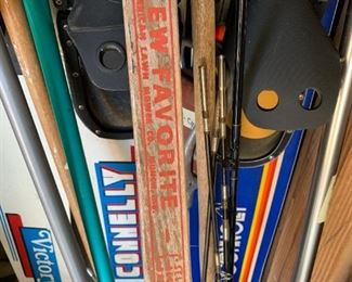 #139	Manual Reel Mower - Amer. Lawnmower Co. (as is handle)	 $30.00 
