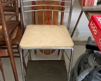 #169	Metal/Vinyl Step Stool	 $20.00 
