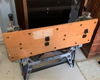 #180	B&D Portable Work Bench	 $40.00 
