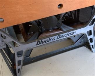 #180	B&D Portable Work Bench	 $40.00 
