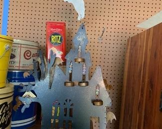 #181	Metal Halloween Candle Holder 	 $20.00 
