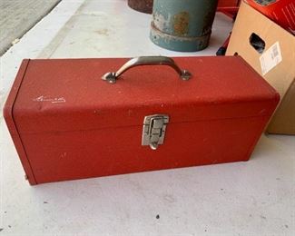 #190	Kennedy Red Tool Box sw/tray	 $30.00 
