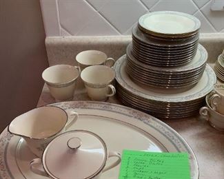 #219	Lenox Charleston 33pc Set	 $125.00 
