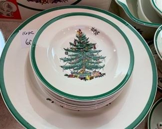 #222	Spode - 8 dinner, 8 Bread & Butter	 $60.00 
