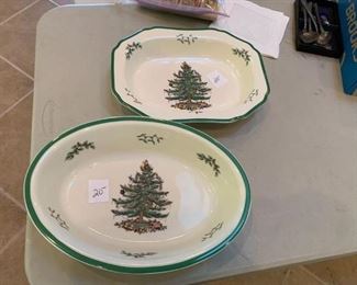 #227	Spode Vegetable Dish, oval Vegetable Dish - sold as a set	 $40.00 
