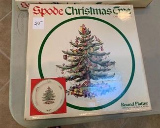 
#229	Spode 12" Round Platter	 $20.00 
