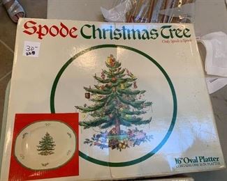 #228	Spode 16" Oval Platter (2)   $30 each	 $60.00 
