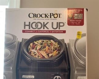 #241	Crock-Pot Hook-ups - 1 - 2 quart Round 	 $30.00 
#242	Crock-Pot Hook-ups - 2 - 1quart Round	 $60.00 
#243	Crock-Pot Hook-ups - 1 3.5Qt. Oval 	 $60.00 
