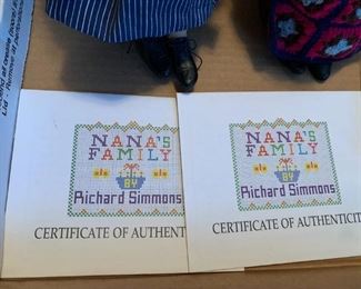 #251	Nana's Family by Richard Simmons - Set of 4 - sold as a set	 $60.00 

