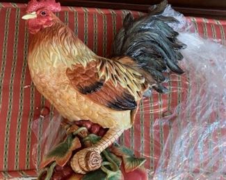 #264	Rooster Fitz & Floyd - 19" Tall	 $140.00 
