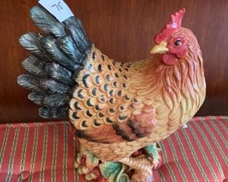 #266	Rooster Fitz & Floyd - 15" tall	 $70.00 
