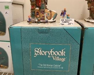 #280	Story Book Village - The Old Womans Cobbler	 $35.00 
