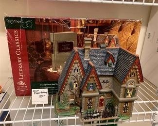 #281	Dept. 56 - The Great Expectation - Literary Classics	 $30.00 
