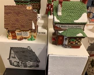 #288	Dickens Village - 3 pc. -Chop Shop, Postern, The Poulterer	 $45.00 
