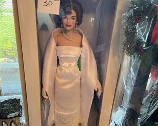 #319	Jackie O doll 	 $30.00 	
