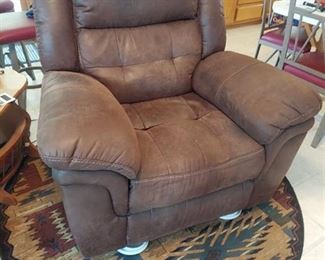 Brown Power Recliner