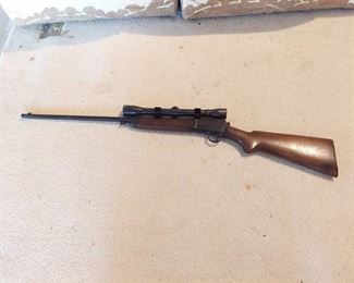 Winchester Model 63-22L Rifle with Scope
