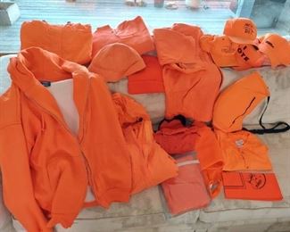 safety orange apparel