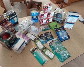 assorted light bulbs