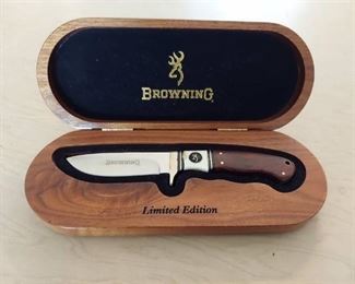 Browning knife in case
