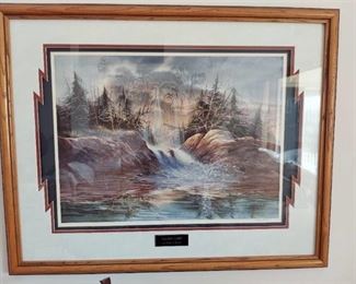 framed art - signed and numbered