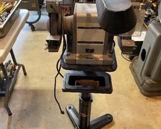 Craftsman bench grinder and stand