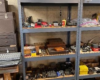 Lots of Starrett machinist tools, I