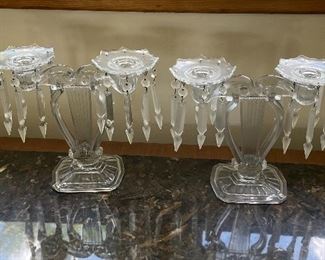 Crystal Candlesticks