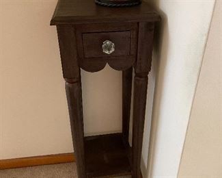Crystal Knob Accent Table
