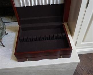 Empty Silver Box