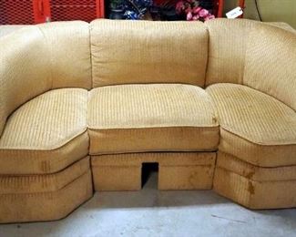 Villa International 3 Cushion RV Sofa, 32" x 74" x 37"