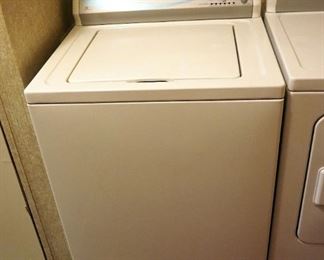 Crosley High Efficiency Large Capacity Washing Machine, Model CAW8350EW1, 44" x 27" x 26"