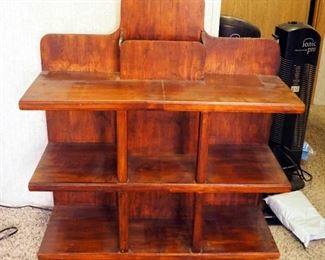 Hand Built Mudroom Organizer, 32" x 30.25" x 11.5"