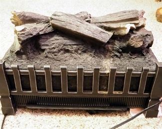 Duraflame 20" Infrared Electric Fireplace Log Set, DFI030ARU, Powers On