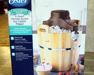 Oster Electric 4 Quart Ice Cream Maker