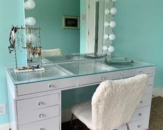 Vanity & mirror by Impressions