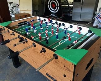 Carrom foosball table