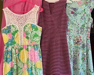 Lilly Pulitzer dresses, Ladies size 4