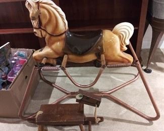 Antique and vintage horses