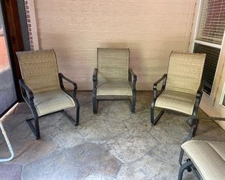 Patio chairs