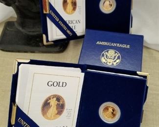 American Eagle Gold Coin.  These pictures are just the beginning.  Hundreds if not thousands of coins!