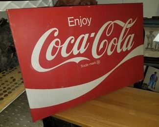 Tin Coca-Cola Sign