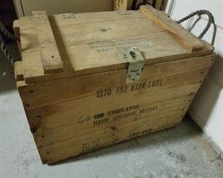 Vintage Hand Grenade Box (Only Box)